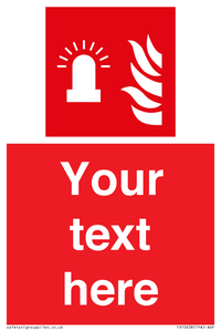 Custom Fire: Fire alarm flashing light